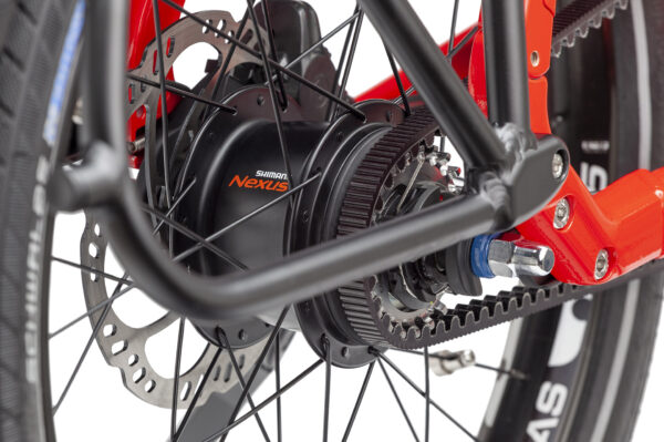 Tern HSD S8i elektromos összecsukható kerékpár Enviolo váltó