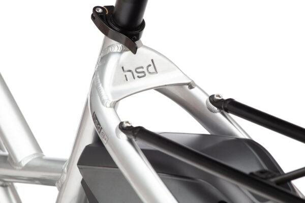 Tern HSD S+ elektromos összecsukható kerékpár felirat