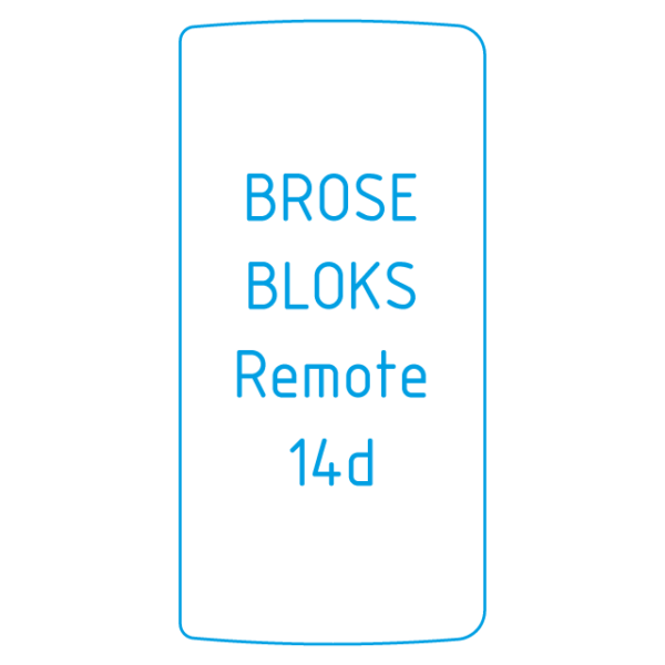 Brose BLOKS Remote 14d kijelzővédő fólia