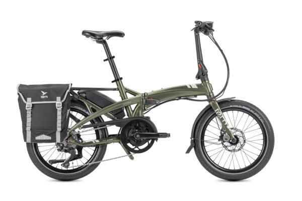 Tern Vektron S10 elektromos összecsukható kerékpár csomag