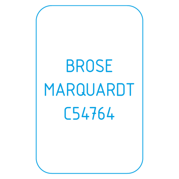 Brose Marquardt C54764 kijelzővédő fólia