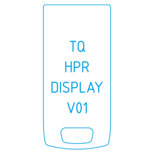 TQ HPR Display V01 kijelzővédő fólia