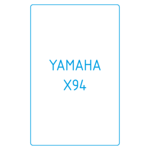 Yamaha X94 kijelzővédő fólia