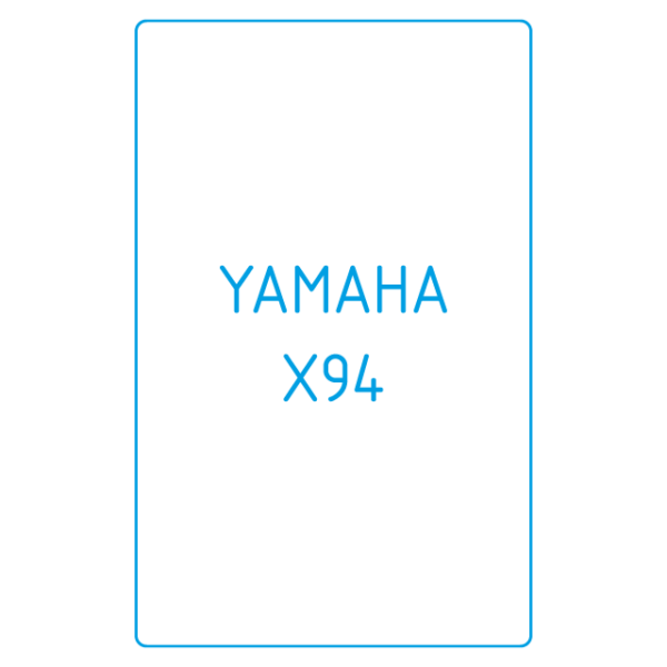 Yamaha X94 kijelzővédő fólia