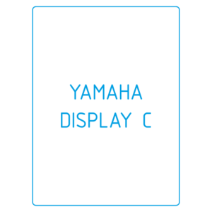 Yamaha Display C kijelzővédő fólia