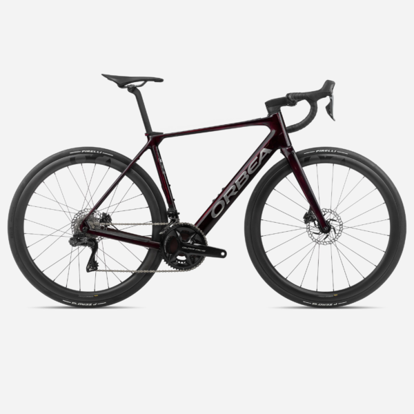 Orbea Gain M10I Wine Red Carbon View side