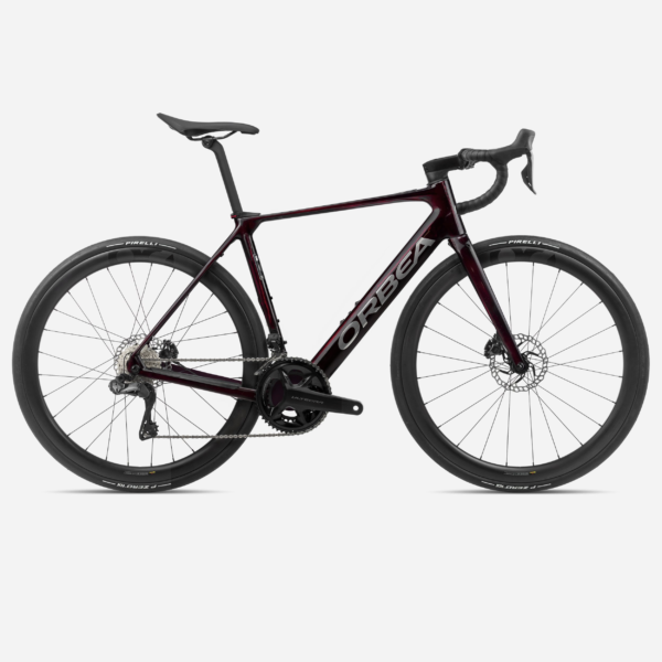 Orbea Gain M20I Wine Red Carbon View side