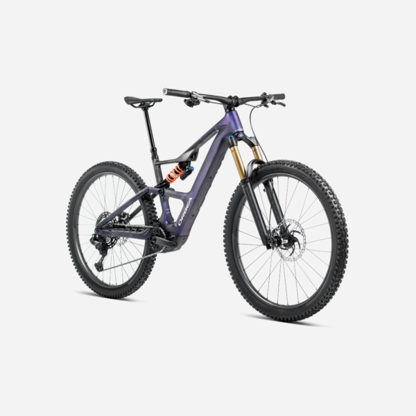 Orbea Rise LT M10 Tanzanite Carbon View - Carbon Raw (Matt) F